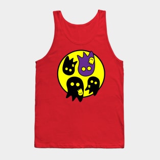 Ghost party in a spooky circle Tank Top